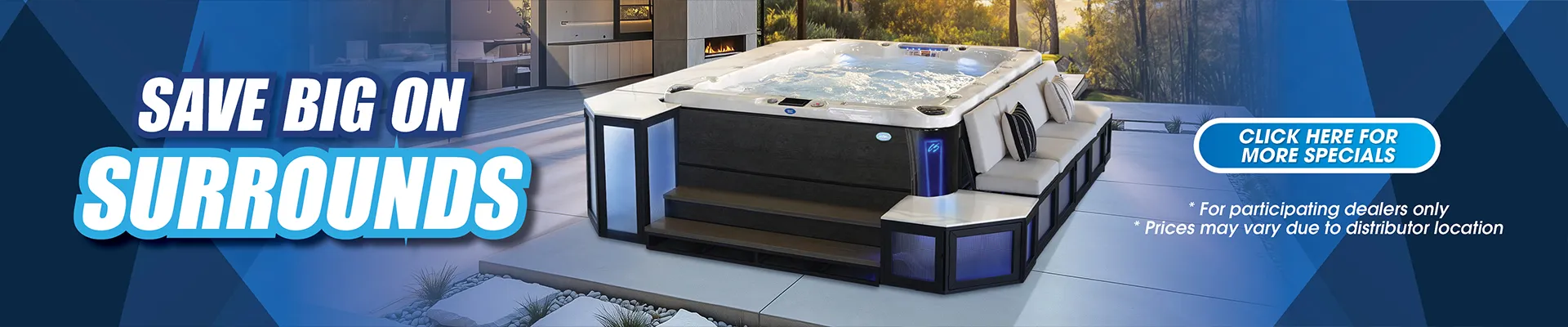 Calspas hot tub being used in a family setting - Oshkosh